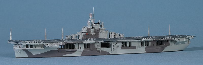 Aircraft carrier "Essex" camouflage (1 p.) USA 1943 Neptun  NT 1310